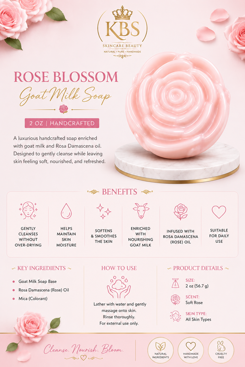 Rosa de Sarón Goat Milk Soap